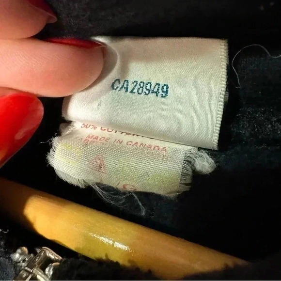 Vintage Toronto y2k streetwear 1/4 zip sweater L - Picture 7 of 7